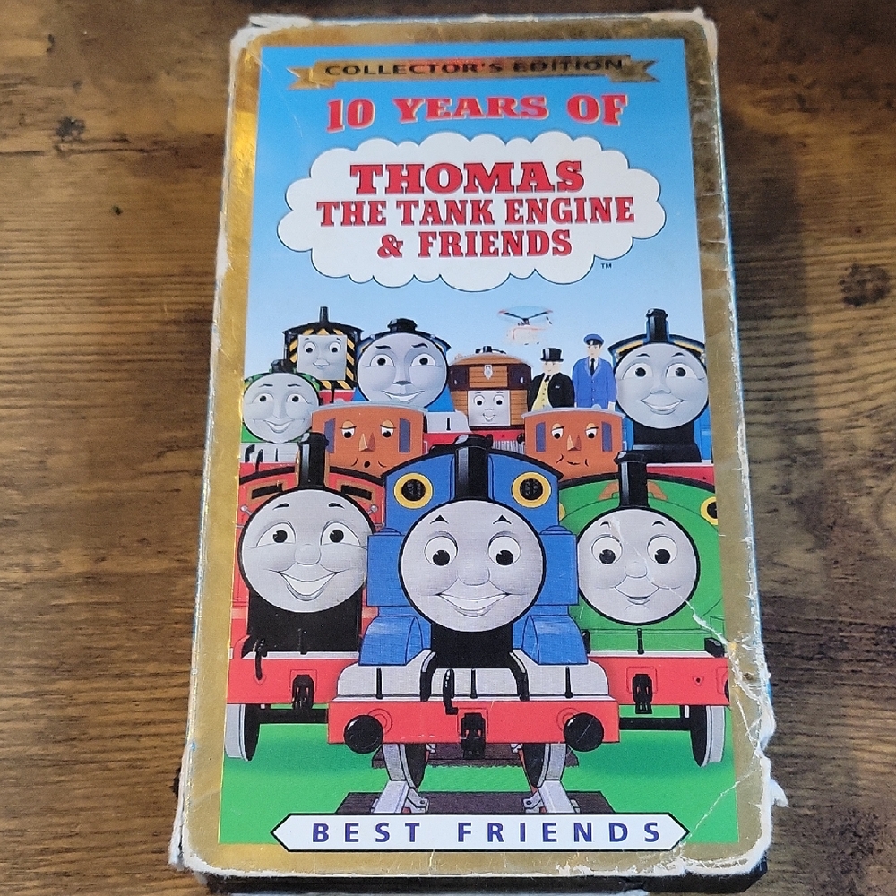 Thomas & Friends Collector's Edition VHS - Blue and Red